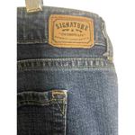 Signature Levi Strauss Women's Low Rise Boot Cut Jeans Size 16M Blue Photo 4