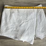 Kensie  White Textured Women's Skorts Photo 7