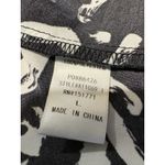 GILLI One Shoulder Black and White Ruffle Cinch Waist Top Quiet Luxury Large Photo 5