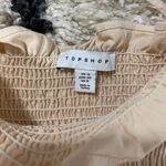 Topshop Shirred Cropped Blouse Photo 8