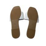 Cato  Comfort Granny Square Crochet Embroidery Tan Cream Flower Sandals Size 9 Photo 4