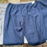 Karen Scott 🔥 NWT TWO PAIR 🔥 3X Blue Super Stretch Pants Photo 1