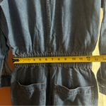 J.Crew Cinched-waist Denim Jumpsuit Utility Boiler Suit NWT FLAW** Size 0 Photo 8
