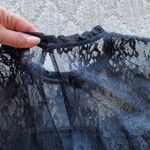 Gianni Bini  LBD Mia lace tiered closet staple cocktail Christmas New Year size 4 Photo 5