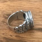 Silpada  The Fine Print Ring Sterling Ring 7.5 Photo 3