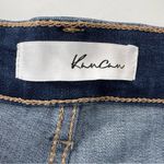 NWT Kancan Mid Rise Distressed Cuff Denim Jean Shorts Size 30 Blue Photo 4