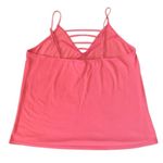 Daytrip Strappy V-Neck Pink Coral Cami Tank Top - Size L ***Item: 0696 Photo 4