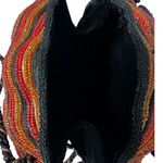 NWT VINTAGE MARY FRANCES Motif Butterfly Beaded Multicolor Round Shoulder Bag Photo 4