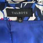 Ann Taylor Red/White/Blue Cotton Floral Pencil Skirt sz 2 Photo 6