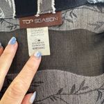 Top Season Duster Jacket Black Size M Photo 2