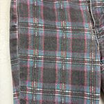 Paige hoxton ankle skinny leg jeans in black Atlantic tartan plaid size 25 Photo 9