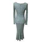 Anthropologie Daily Practice Heather Green Sweater Dress Midi XXS RUNS LARGE Photo 5