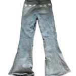 Dolls Kill Delias by  Undercover Star Flared Jeans Photo 1
