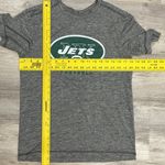 NFL Team Apparel Heather Gray NY Jets Football Women's Short Sleeve Tee Size S Photo 7