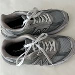 New Balance 990V5 Chunky Gray Trainer Sneakers in Cool Gray Women's 7.5 US Photo 4