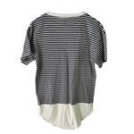 J.Crew  Striped Bodysuit Top Nautical Casual Layering Tee‎ Shirt L Photo 7
