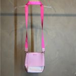 Juicy Couture Womens CROSSBODY Neon pink strap lightweight purse/Bag|Barbiecore Photo 12