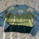 The Moon SUGAR landscape knit sweater Photo 0