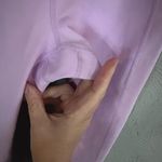 Zella  pink cropped legging size small Photo 2