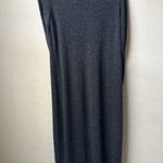 Eye Candy Vintage 90s  Size M Black Grey Long Cardigan Duster Tie Front Grunge Photo 2