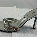 Nina Shoes 9M Nina Jewel Peep Toe 3” Kitten Heels Photo 3
