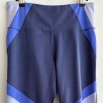 Old Navy High-Waisted Elevate Color-Block Compression Leggings, Pageant Purple, L Photo 2