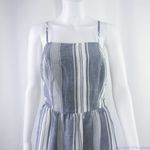 Abercrombie & Fitch New! linen blend Square Neck Midi-Dress, size MP Photo 3