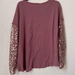 Free People NWT Celine tee lavender shadows size S Photo 6