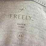 Freely Women Dolly Crew Pullover Shirt (K8) Gray Size XS Photo 2