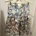 Zimmermann Silk Romper Size 2 Marble Diamond Necklace Dress $575 Fits US Size 6 Photo 2