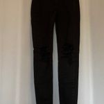 American Eagle Outfitters Distressed Black Jeans Photo 1
