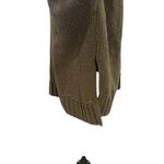 Aerie  Turtle Neck Sweater Brown / Green Small Photo 2