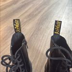 Dr. Martens  Black Leather Combat Boots 7L 6 M Photo 4