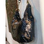 Simply Vera Like new metallic black  Vera Wang shoulder bag. Sz 12”x8.5”. Mint! Photo 1