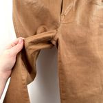 frame denim FRAME Le Crop Mini Bootcut Coated Stagger Hem Jeans in Latte, Size 27 Photo 3