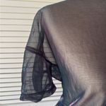 Amazon  Holographic Sheer Festival Shirt Top Photo 1