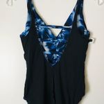 Aqua Green Tie Dye Swimsuit Photo 11