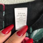 H&M Black/Pink Floral Corduroy Dress. Size 6-9m Photo 4