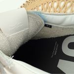 P448 NEW  Jack Lined Sneakers White Metallic Women’s Sz 41 Photo 8