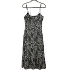 ZARA Black & White Paisley Cotton Midi
Dress(Size Medium) Photo 2