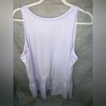 A New Day Sleeveless Ruffle Hem Knit Dress in Lavender Size XXL Photo 7