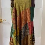 Bohemian Kantha Cotton Patchwork Sleeveless Dress Photo 0