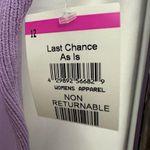 Reiss Tamara Square Neck Ribbed Tank Size XL Lilac Purple NWT Photo 4