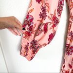 MISA Los Angeles NWT Anthropologie + Esmee Maxi Dress in Paisley Pink Photo 9