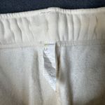 Zella Womens Medium Pull On High Rise Cream Jogger Sweatpants Elastic Photo 4