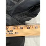 Elie Tahari Full Zip Leather Moto Jacket Black Women's Size US16 Outdoor Whimsy Photo 9