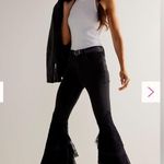 Free People NWOT We The Free Mystique Lace Flare Jeans Photo 4