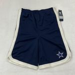 NFL Dallas Cowboys Football Navy Blue & White Athletic Basketball Shorts size S/M Photo 0