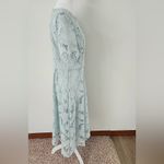 Preston & York  Soft Blue Lace Midi Dress Photo 4