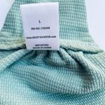 Marysia Riviera Bikini Swim Top Strapless Green Shimmer Size Large NEW Photo 6